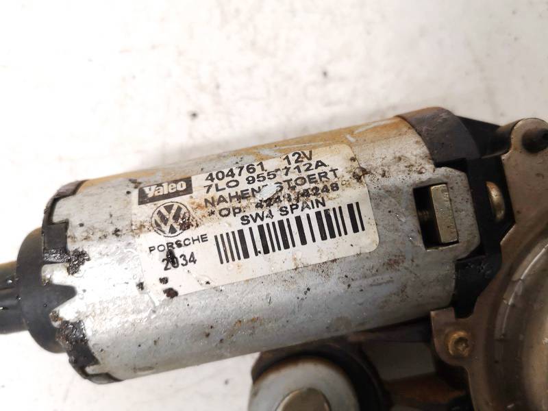 7L0955712A Volkswagen Touareg 2004 Wiper motor (Rear Screen Wiper Engine) - REAR - Thumbnail 2
