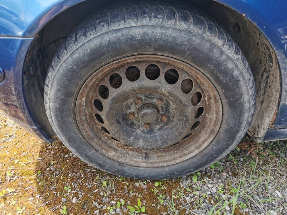 5X112 Mercedes-Benz C-CLASS 2001 Komplet stalowych felg R16 - Thumbnail 2