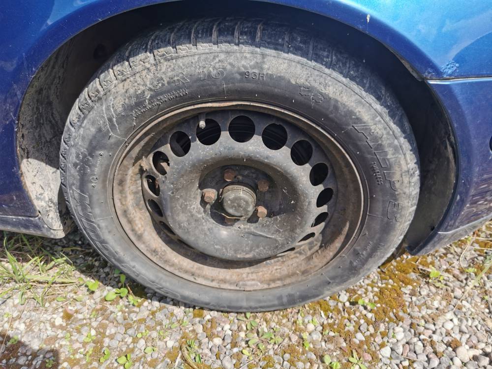 5X112 Mercedes-Benz C-CLASS 2001 Komplet stalowych felg R16 - Thumbnail 3