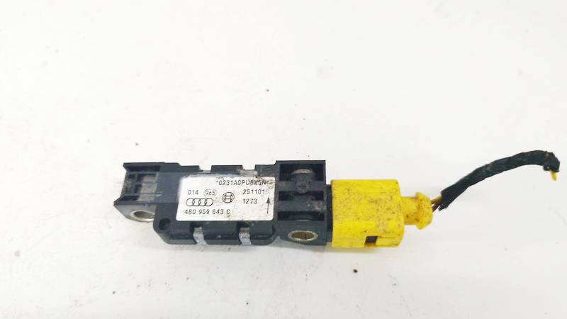 4B0959643C Audi A6 2001 Srs Airbag crash sensor