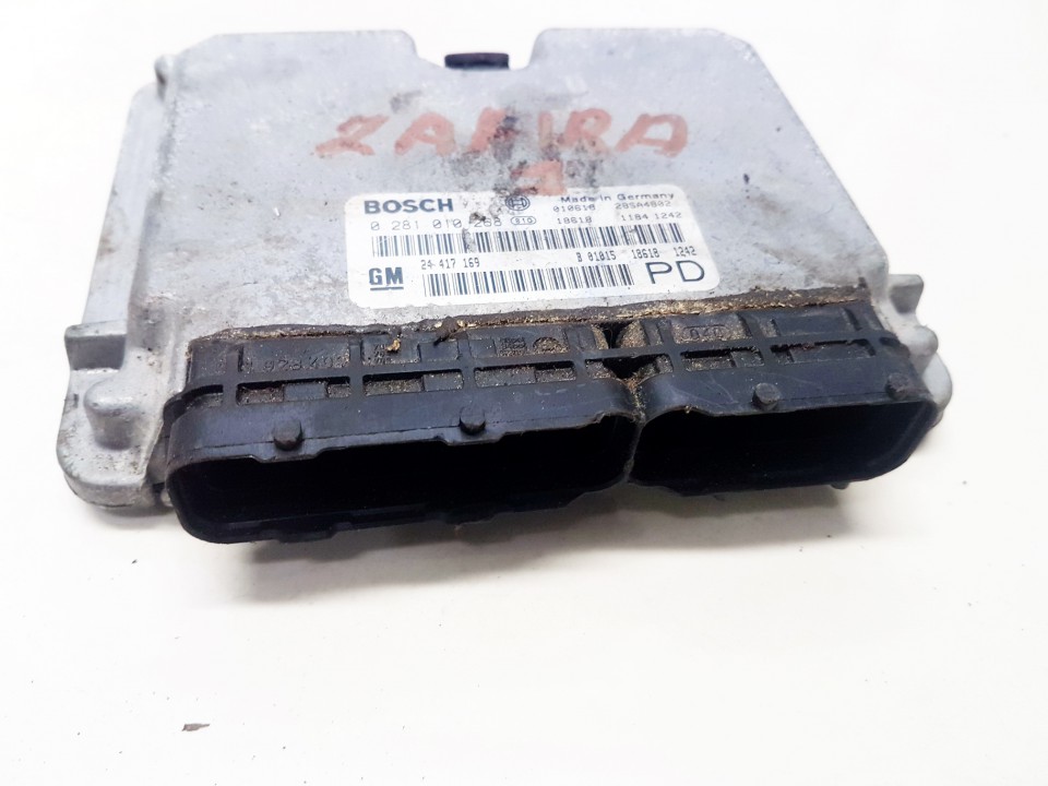 0281010268 24417169 ECU Engine Computer (Engine Control Unit) Opel
