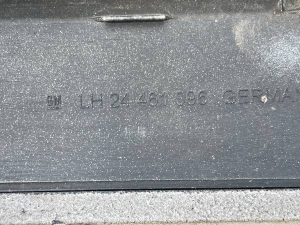 24461096 Opel Astra 2005 Molding door - FRONT LEFT - Thumbnail 3