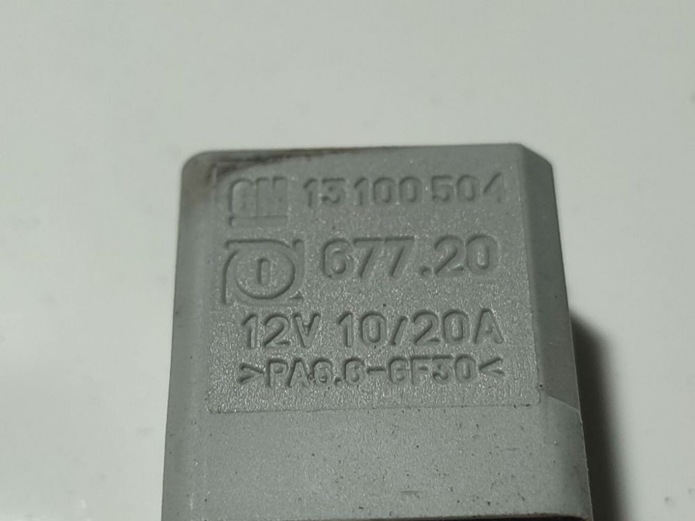 13100504 Opel Astra 2005 Relay module - Thumbnail 4