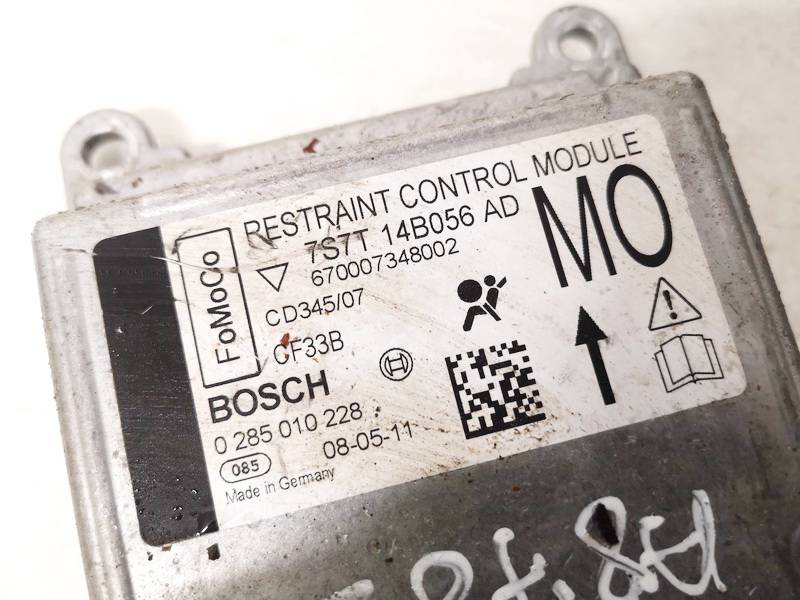 0285010228 Ford Mondeo 2008 Komputer SRS airbag – moduł sterujący poduszek powietrznych - Thumbnail 2