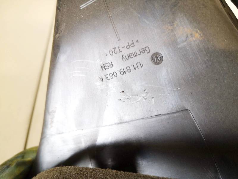 1J1819063A Volkswagen Golf 2001 Air Intake Panel - Thumbnail 2