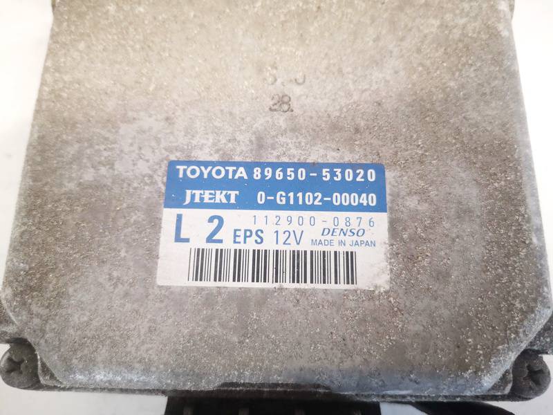 8965053020 Lexus IS - CLASS 2006 Direction Assistée Module de contrôle - Thumbnail 2