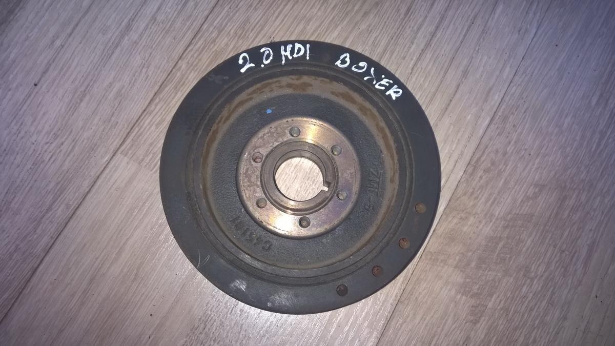 e112121a Crankshaft Belt Pulley Peugeot Boxer 2003 2.0L EIS00113403