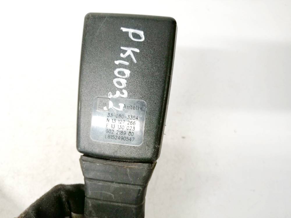 602218900 Opel Astra 2005 Turvavyön solki - EDESSÄ VASEMMALLA - Thumbnail 3