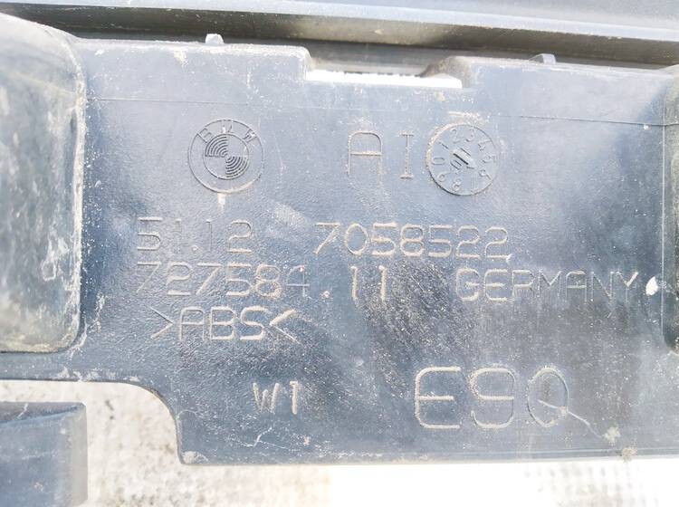 7058522 BMW 3-Series 2011 Bumper mounts - REAR - Thumbnail 3