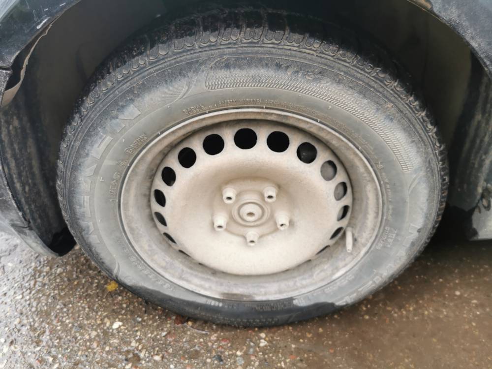 5X112 Volkswagen Passat 2005 Komplet stalowych felg R15