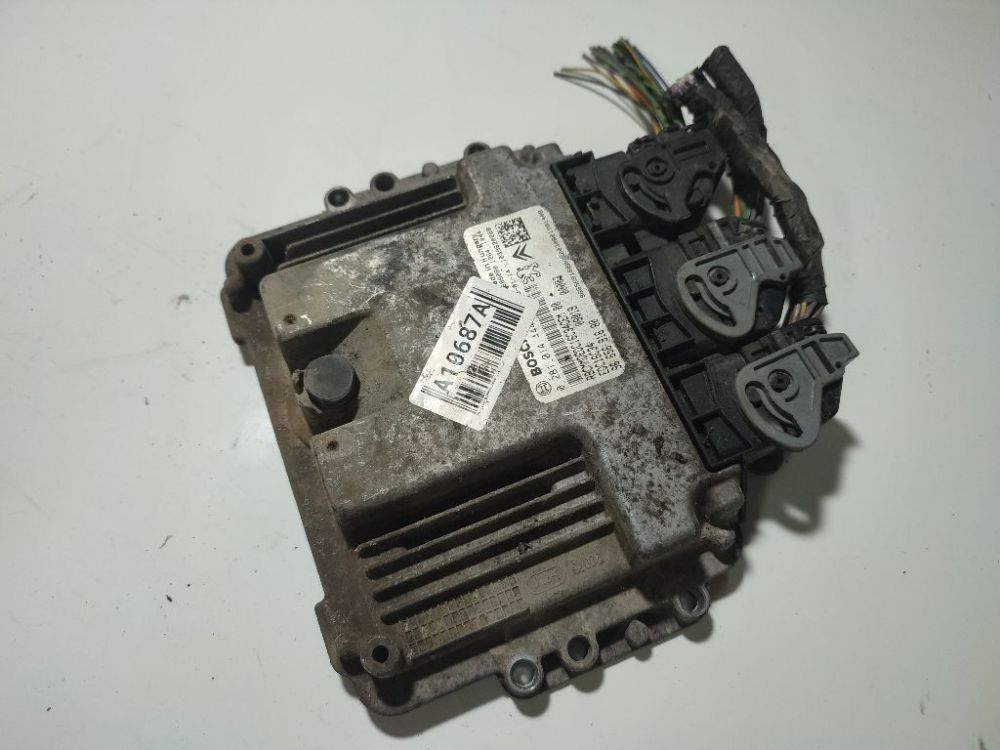0281011964 Peugeot Bipper 2008 ECU Engine Computer (Engine Control Unit)