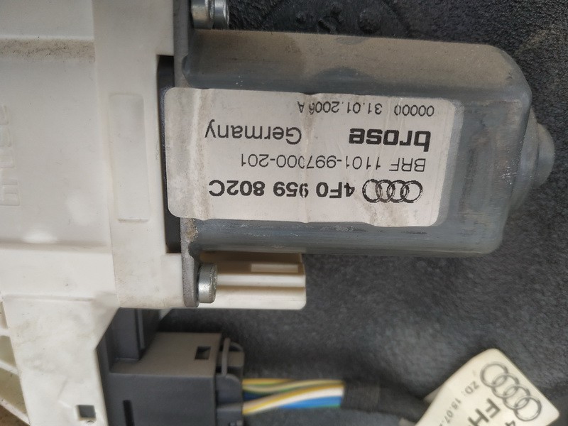 4F0959802C Audi A6 2006 Window Motor - REAR RIGHT - Thumbnail 3