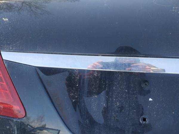 Mercedes-Benz E-CLASS 2010 Door handle tailgate boot trim strip cover - REAR - Thumbnail 2