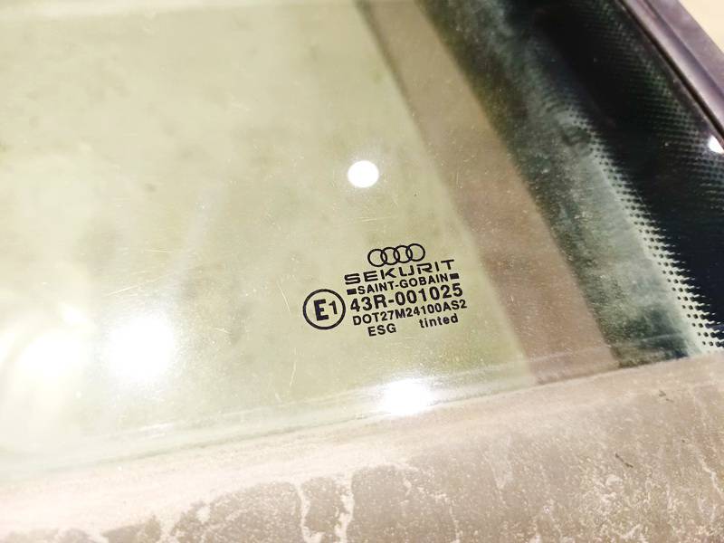 AS2 Audi A6 1996 LUNA TRASERA DERECHA, 
Luna de la puerta trasera - ABAJO A LA DERECHA - Thumbnail 2