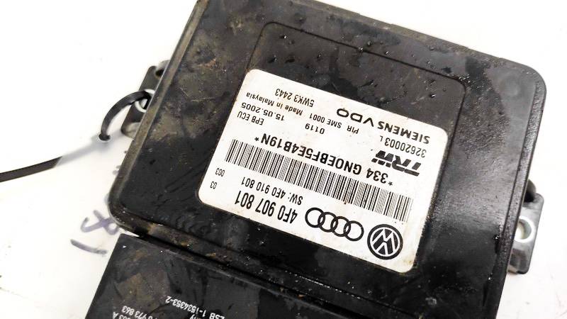 4F0907801 Audi A6 2005 Kiti kompiuteriai - Thumbnail 2