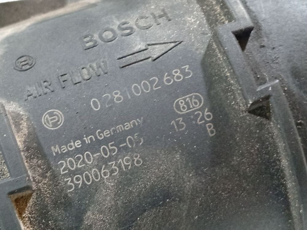 0281002683 Opel Astra 2006 Miernik przepływu powietrza - Thumbnail 4