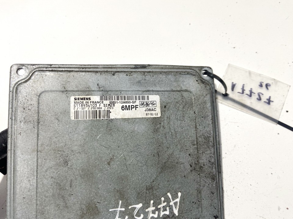 5M5112A650GF Ford Focus 2007 ECU Engine Computer (Engine Control Unit) - Thumbnail 3