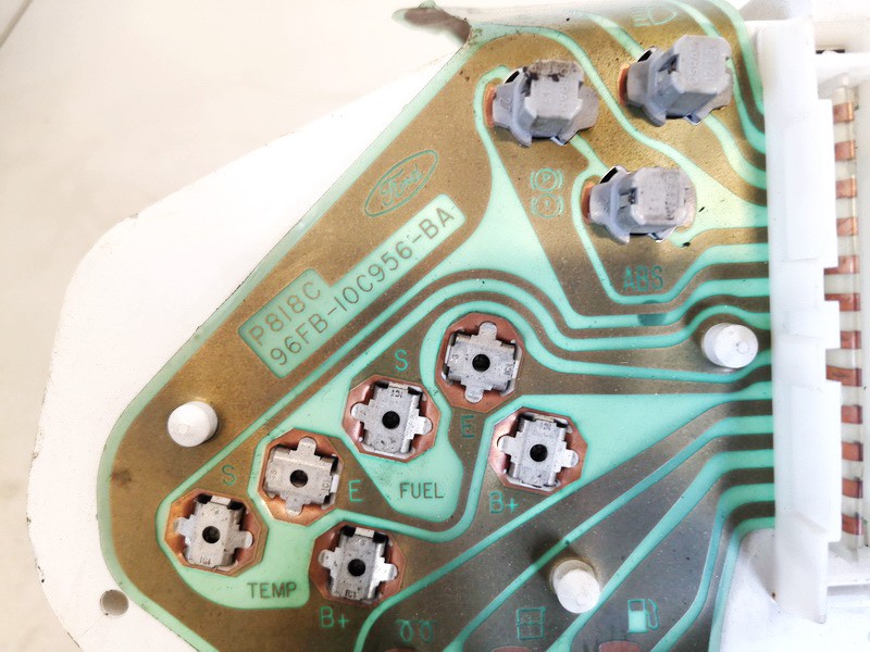 96FB10848B Ford Fiesta 1996 Speedometers - Cockpit - Speedo Clocks Instrument - Thumbnail 3