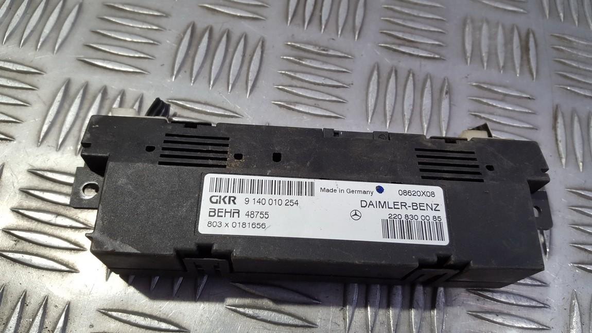 9140010254 Mercedes-Benz S-CLASS 2001 Other computers