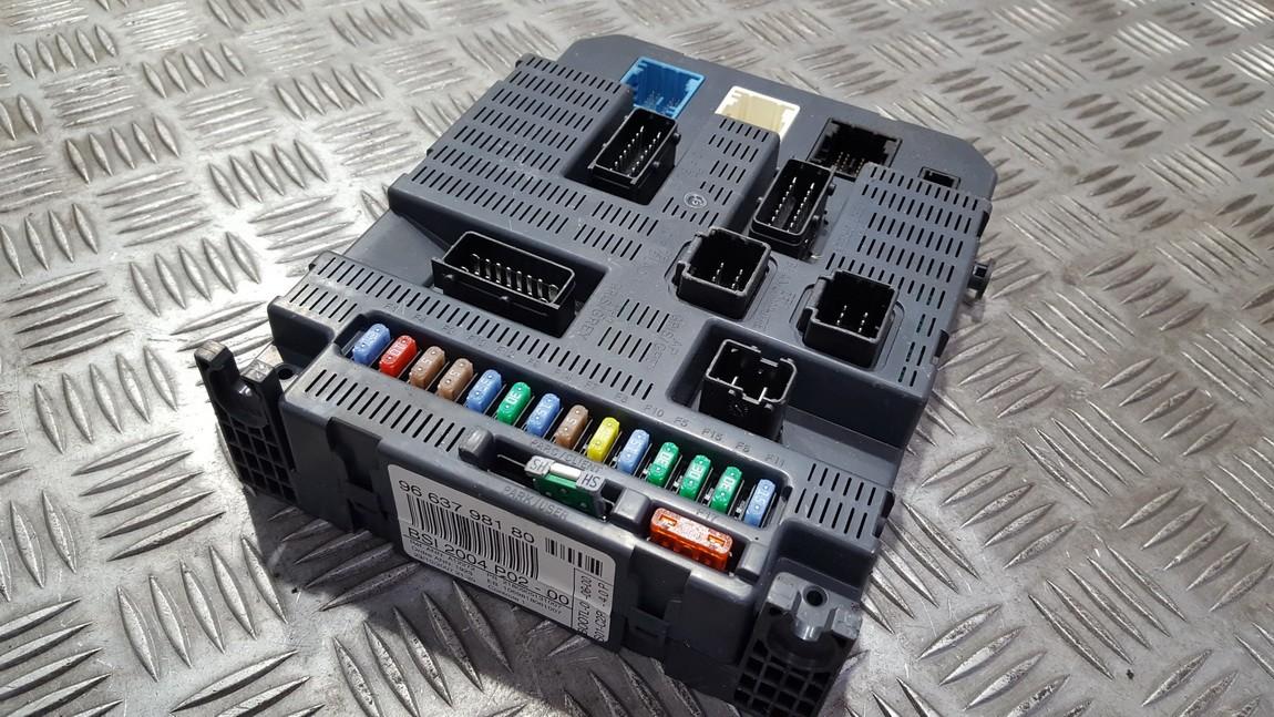 9663798180 Peugeot 308 2010 General Module Comfort Relay (Unit)