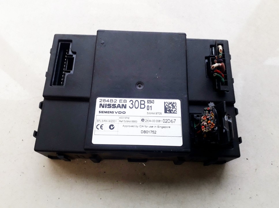 5WK48883 Nissan Navara 2005 General Module Comfort Relay (Unit)