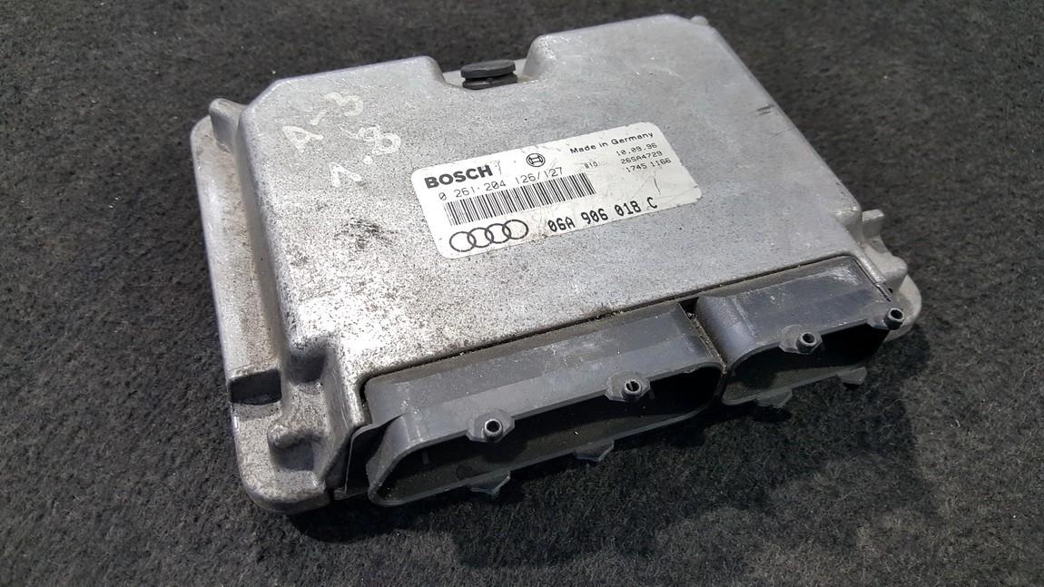 06A906018C 0261204126/127, 0261204126127 ECU Engine Computer (Engine