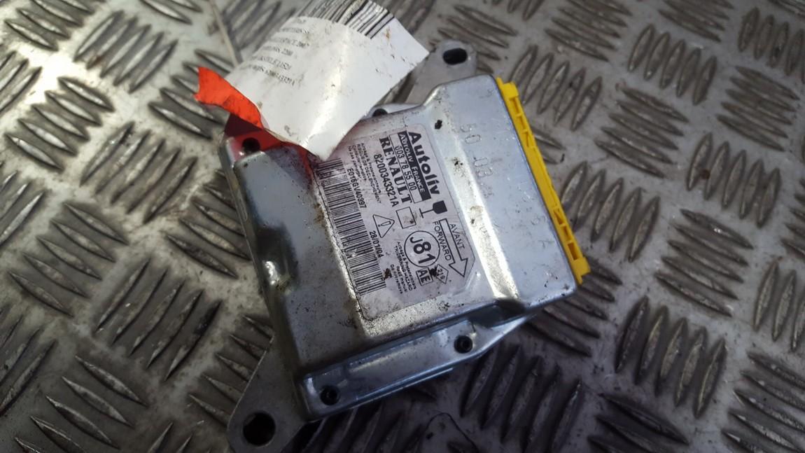 8200343321A Renault Espace 2004 Airbag crash sensors module