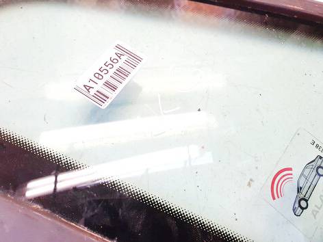 DOT32M13AS2 Audi A3 2000 Corner quarter window glass - REAR LEFT - Thumbnail 2