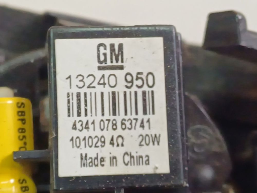 13240950 Opel Insignia 2011 Haut-Parleur Bose - Thumbnail 4