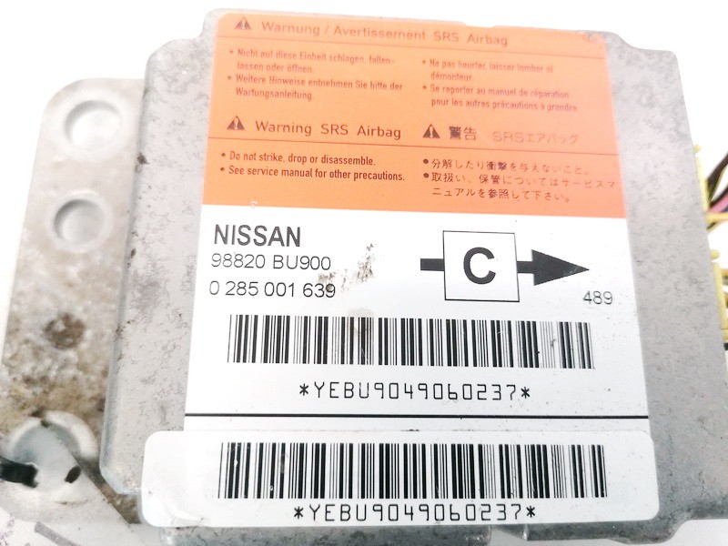 98820BU900 Nissan Almera Tino 2004 Airbag crash sensors module - Thumbnail 3