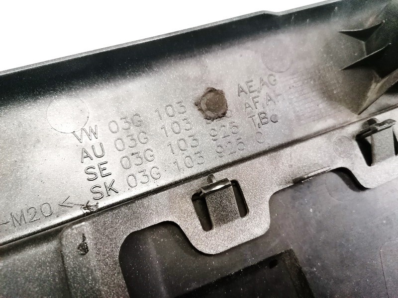 03G103925C Audi A3 2003 Variklio dekoratyvine apsauga - Thumbnail 3