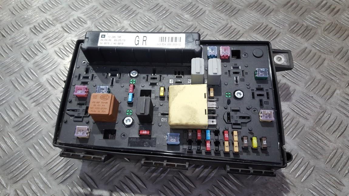 13206745 Opel Zafira 2006 General Module Comfort Relay (Unit)