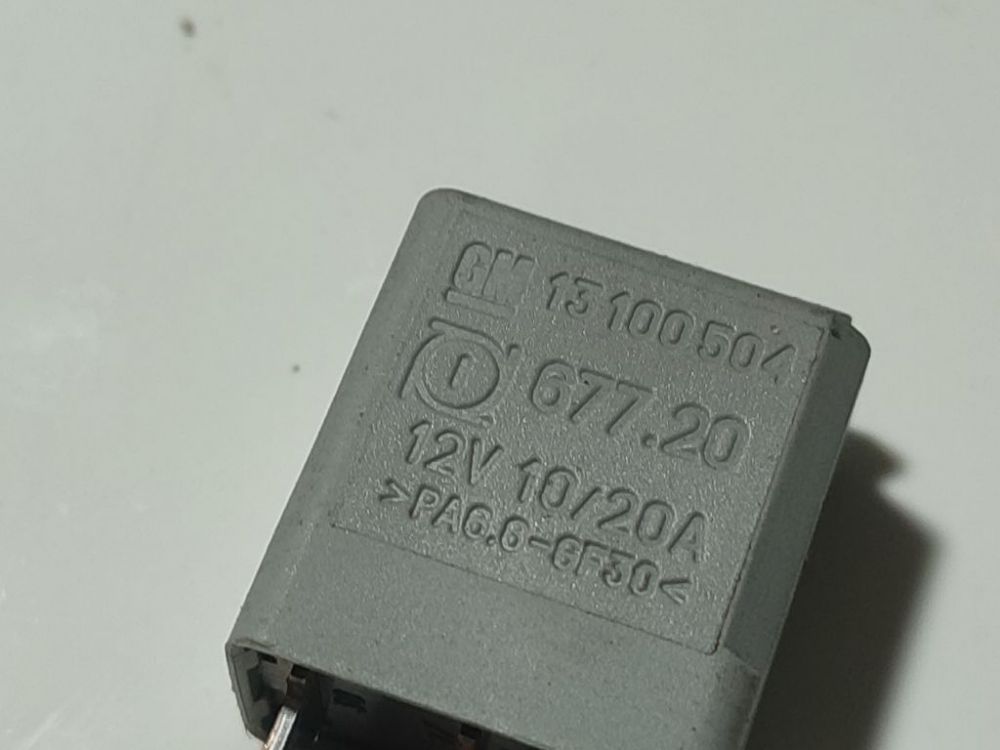 13100504 Opel Zafira 2006 Relay module - Thumbnail 4
