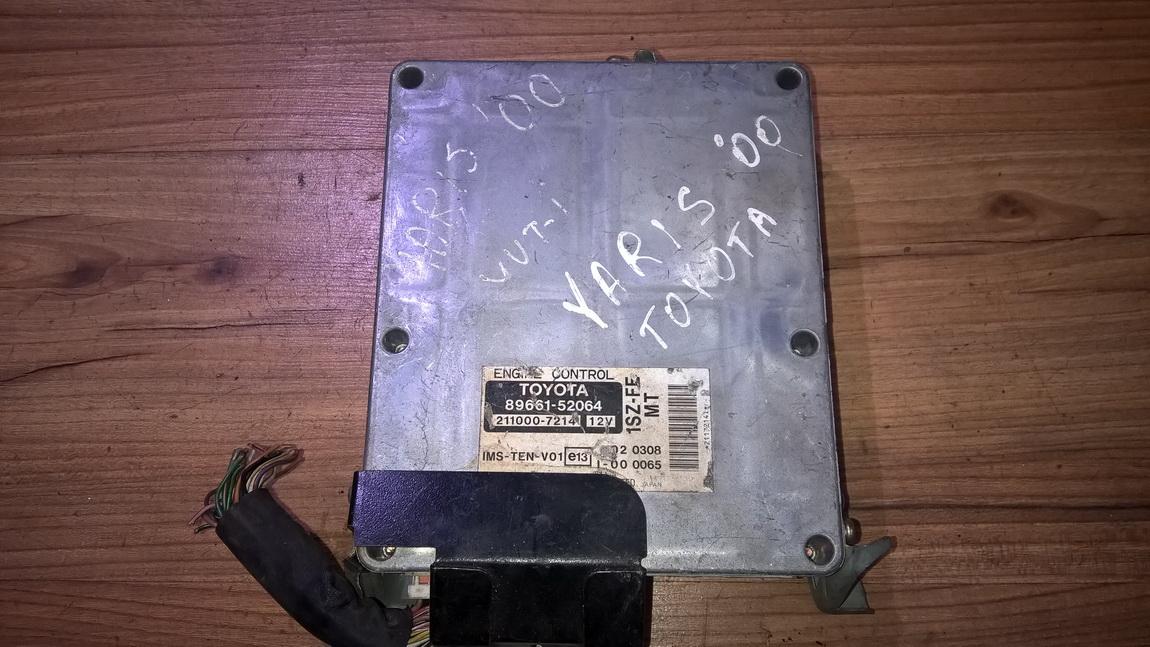 8966152064 Toyota Yaris 2000 Variklio kompiuteris