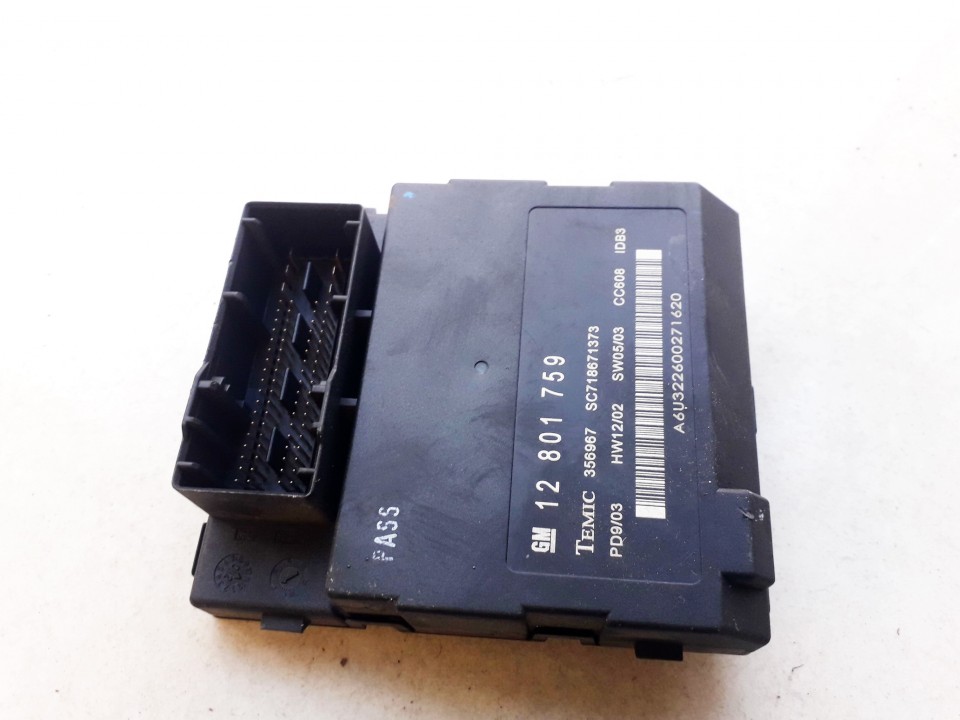 12801759 SAAB 9-3 2003 Confort Contrôle Module