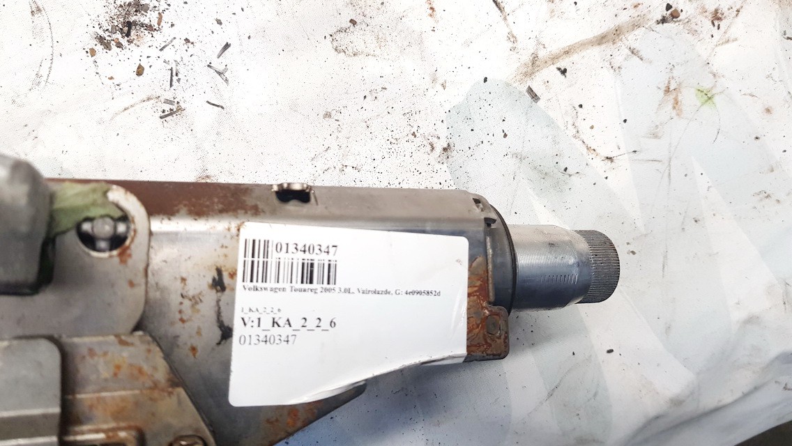 4E0905852D Volkswagen Touareg 2005 Kolumna kierownicza do kombi - Thumbnail 2