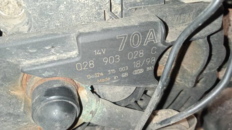 028903028C Volkswagen Golf 1998 Alternator - Thumbnail 4