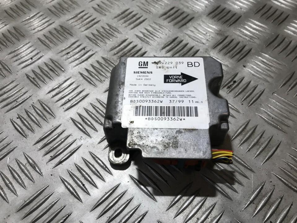 09229039BD Opel Vectra 1998 Airbag crash sensors module
