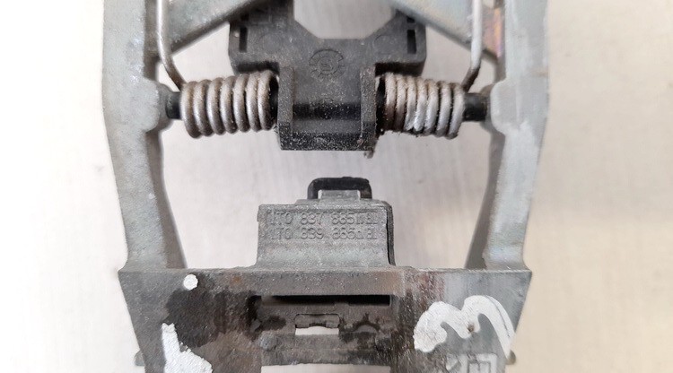 1T0837885 Volkswagen Touran 2005 Türgriff Türaussengriff Hinten Linke - Thumbnail 3