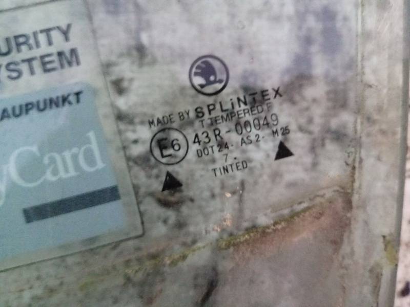 AS2 Skoda Octavia 1999 Duru stiklas P.K. - Thumbnail 3