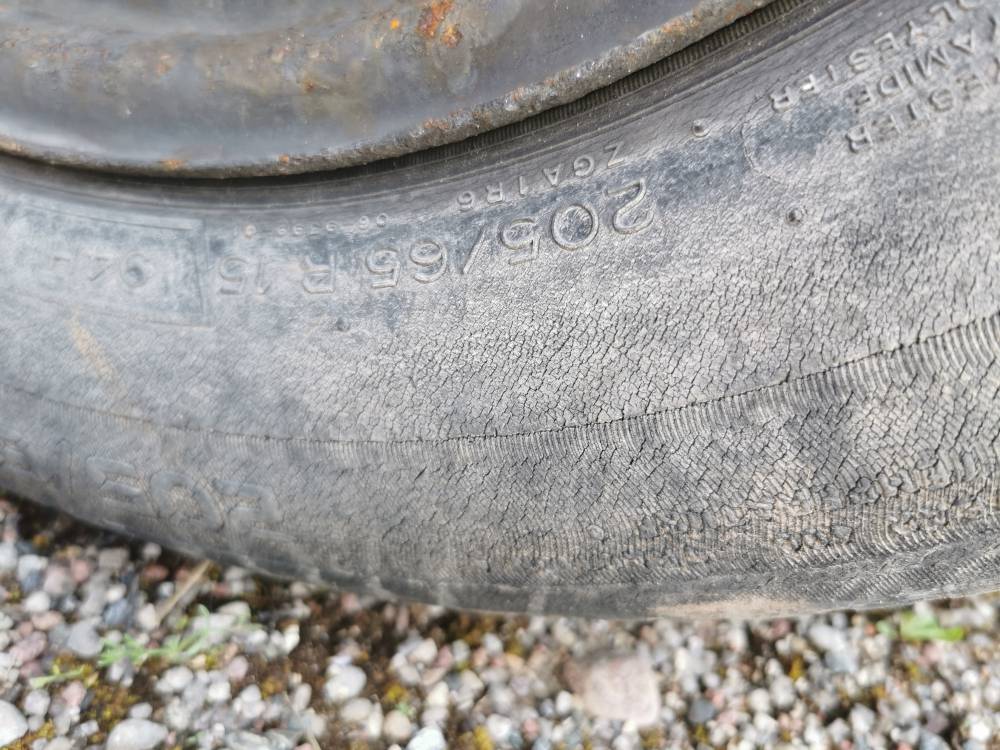 5X112 Audi A4 1998 Skardiniu ratu komplektas R15 - Thumbnail 6