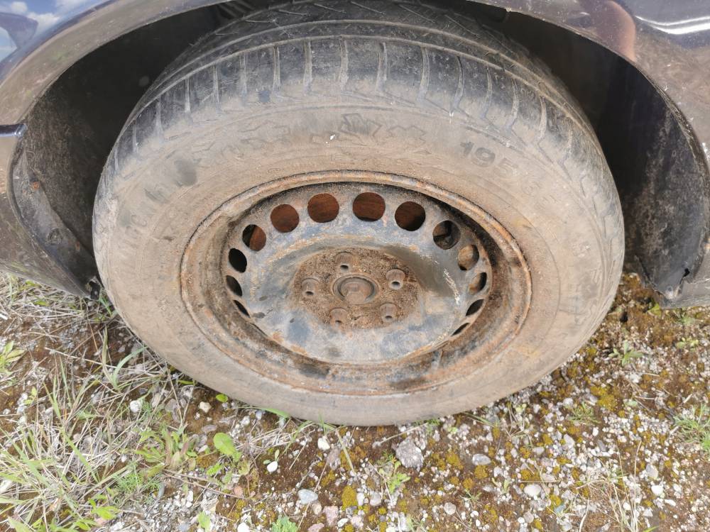 5X112 Audi A4 1998 Skardiniu ratu komplektas R15 - Thumbnail 4