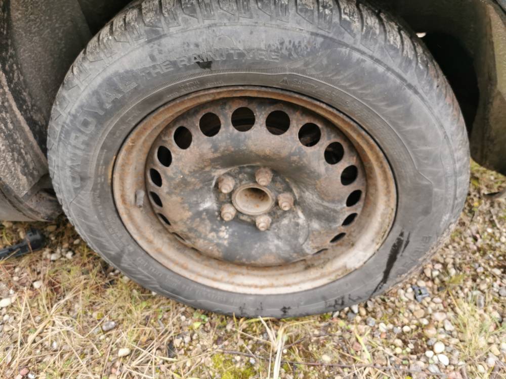 5X108 Ford Galaxy 2008 Komplet stalowych felg R16