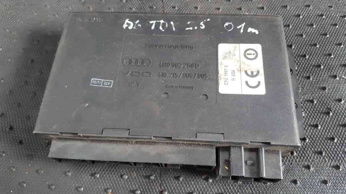 4B0962258D Audi A6 2000 Komforta bloks