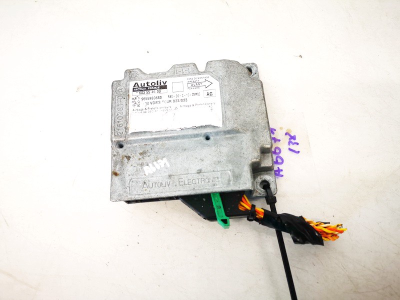 9655880880 Peugeot 407 2005 Airbag crash sensors module