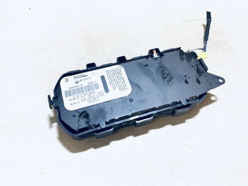 8200240774 Renault Vel Satis 2002 Sitz AIRBAG - Thumbnail 2