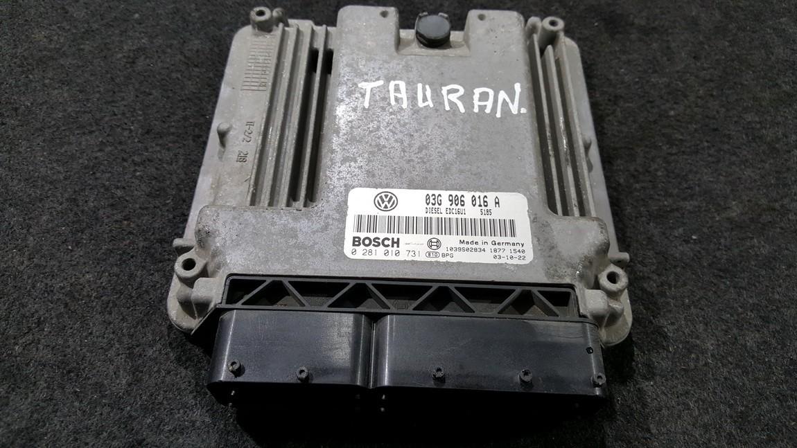 03G906016A Volkswagen Touran 2005 ECU Engine Computer (Engine Control Unit)