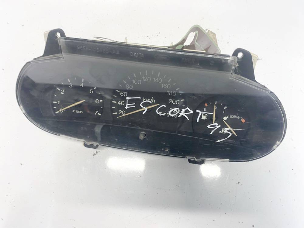 96FB10838BA Ford Fiesta 1996 Speedometers - Cockpit - Speedo Clocks Instrument