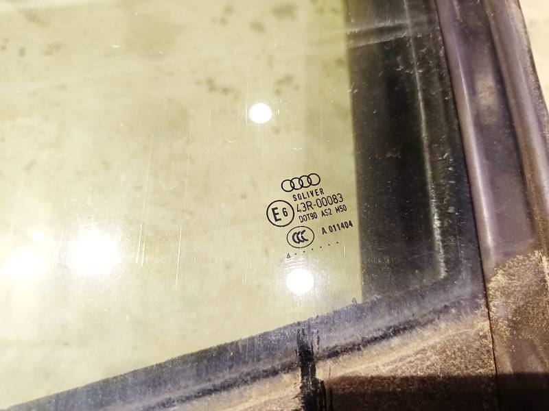 AS2 Audi A6 2007 Door-Drop Glass - FRONT LEFT - Thumbnail 2