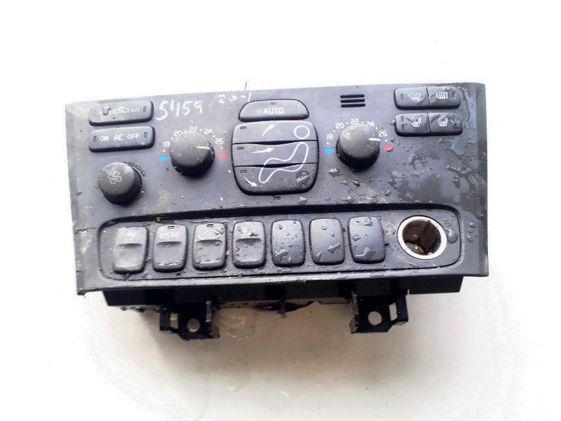 7923 USED Climate Control Panel (heater control switches) Volvo S60